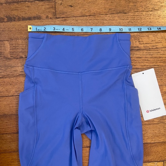 NWT - Lululemon Fast and Free HR Tight 25" Leggings - Pockets Sz 4 - Picture 7 of 13